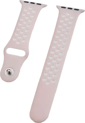 Produktbild von Peter Jäckel 17255, Uhrenarmband, Apple Watch 40mm (Series 4)/ 38mm (Series 1/ 2/ 3), Silikon