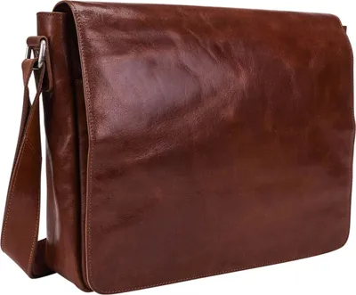 Produktbild von LEONHARD HEYDEN Umhängetasche Schultertasche mit Laptopfach Cambridge Shoulder Bag Cognac braun