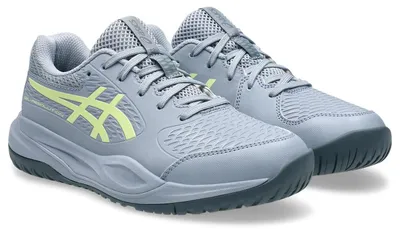 Productafbeelding van Asics Gel-Resolution X GS junior tennisschoen, grijs/geel, maat 39