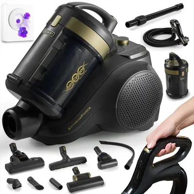 Obrázok produktu pre Bezvreckový vysávač YOER ExtremeForce VC02G 900 W HEPA 10 s diaľkovým ovládaním