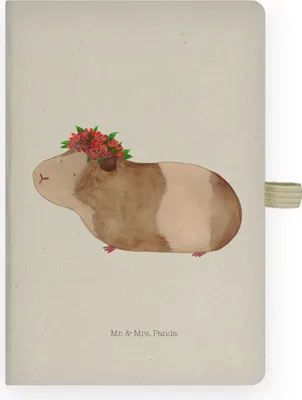 Produktbild von Mr. & Mrs. Panda Tagebuch Meerschweinchen Weisheit - Transparent - Geschenk, Lustige Sprüche, Wunder, Kladde, Realität, Spruch, Adressbuch, Journal, notizbuch, Motivation