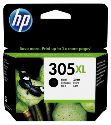 Image de HP 305XL Cartouche d'encre authentique grande capacité noir