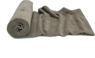 Obrázek produktu pro Minky pletenina hladký vzor, křepelka 50 x 160 cm