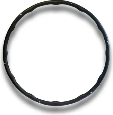 Produktbild von Hula-Hoop Fitness Reifen, 6-teilig, 1,2 Kg, Durchmesser 100 cm, Hüftmassage Gymnastik stabil
