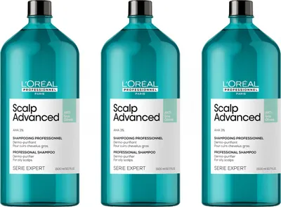 Produktbild von Serie Expert Scalp Advanced Anti-Oiliness Shampoo 3x1500 ml