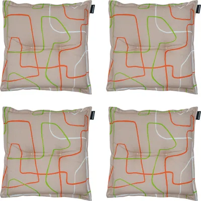 Produktbild von Madison - Sitzkissen Joah terra - Ca. 50x50 cm - 4er-Set