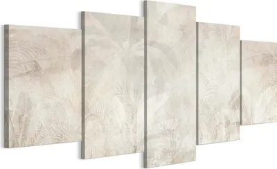 Produktbild von LUMASOUL Gemälde auf 5 Leinwänden, Naturmotivgemälde auf Leinwand, Gemälde 100 x 50 cm