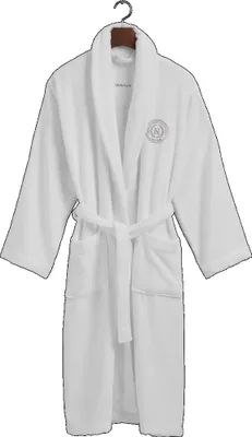 Produktbild von GANT Crest Bademantel Farbe White Größe S