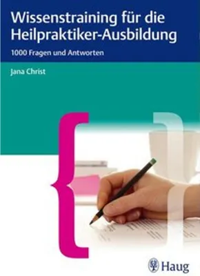 Produktbild von Wissenstraining für die Heilpraktiker-Prüfung