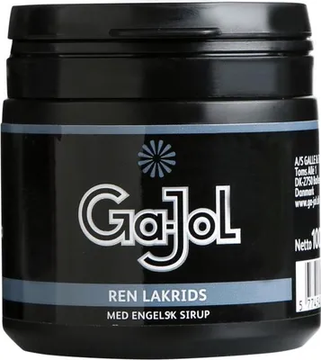 Produktbild von Ga-Jol Ren Lakrids schwarz Dose 100g