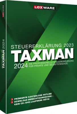 Produktbild von Lexware TAXMAN 2024