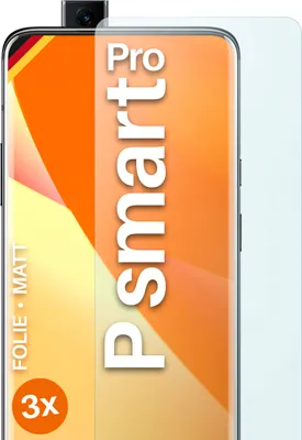 Produktbild von moex® 3x Schutzfolie kompatibel mit Huawei P smart Pro - Displayschutzfolie Anti Reflex Folie, Matt