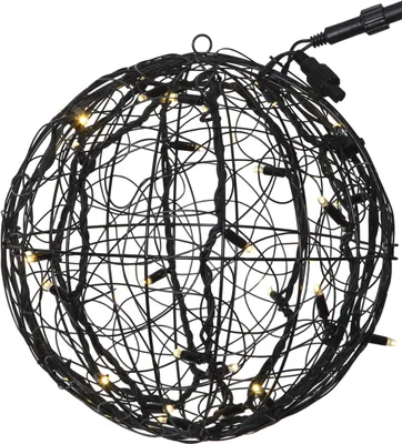 Produktbild von Star Trading 465-97, Leichte Dekorationsfigur, Schwarz, IP44, 30 Glühbirne(n), LED, 4 W