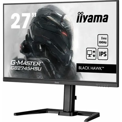Produktbild von iiyama G-MASTER G2745QSU-B1, 68,6 cm (27"), 2560 x 1440 Pixel, Dual WQHD, LED, 1 ms, Schwarz