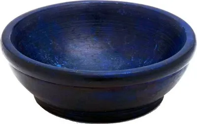 Produktbild von Räucherschale Blau Rauchgefäß 7,5cm Durchmesser Deko Schale aus Speckstein 7517