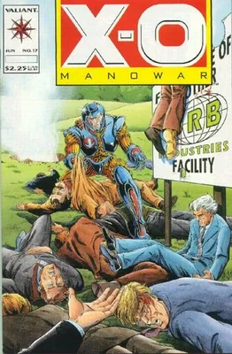 Zdjęcie produktu dla X-O Manowar #17 [Acclaim, EN: X-O Manowar] US/UK komiks