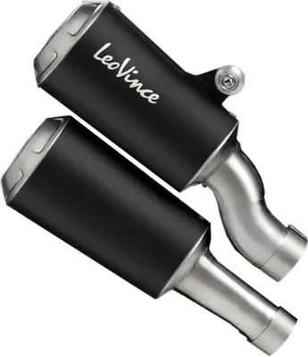 Zdjęcie produktu dla LeoVince 2x SLIP-ON ze stali nierdzewnej SBK LV-10 czarny do TRIUMPH SPEED TRIPLE 1200 RR/RS