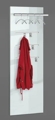 Produktbild von Wandgarderobe Lugano Glas BxH 50x150cm