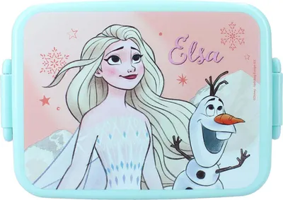 Image de La boîte à lunch Frozen de la reine des glaces pour des pauses scolaires magiques
