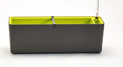 Produktbild von PLASTIA s.r.o. Samozavlažovací truhlík Berberis antracitová + zelená, 60 cm