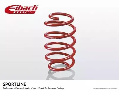 Produktbild von 2X Eibach Feder Fahrwerksfeder Hinten
