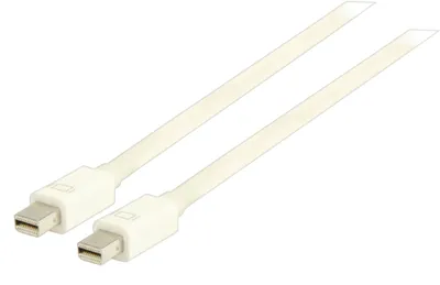 Produktbild von Valueline, Mini DisplayPort zu Mini DisplayPort Kabel 3m, Weiß