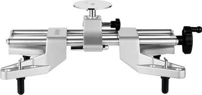 Produktbild von Radklemme und Magnetadapter, 1 Stück Aluminiumlegierung-Radausrichtungswerkzeug für präzise Sturzlehre, passend für Felgen von 279 bis 635 mm, universelles magnetisches Reifenreparaturwerkzeug für PKW, LKW, SUV und Motorräder