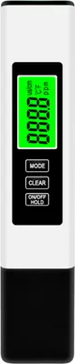 Obrázok produktu pre tester vody 3 v 1 TDS/EC/teplota s displejom a uchovávaním údajov, biely