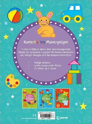 Produktbild von Mein großes buntes Ausmalbuch (Hase)