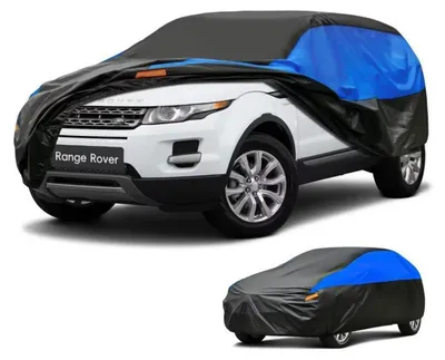 Produktbild von Autoabdeckung Wasserdicht Atmungsaktiv für Range Rover (2005-2024) Schwarz Blau