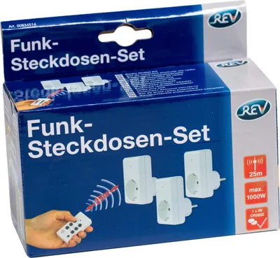 Produktbild von REV 00834514, Weiß, 30 m, 230 V, 62 mm, 35 mm, 116 mm