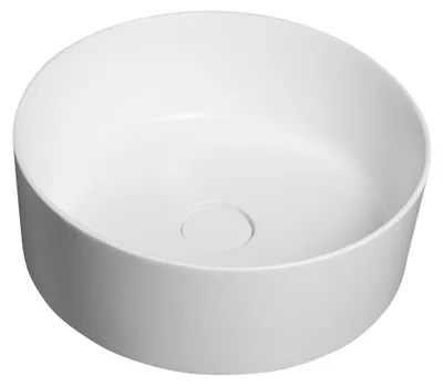 Image de THIN lavabo Ø38 cm, blanc mat
