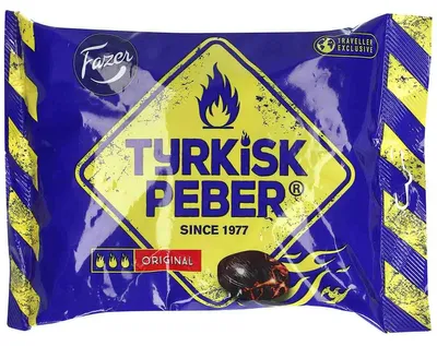 Produktbild von Fazer Tyrkisk Peber Original Travel Edition 400g