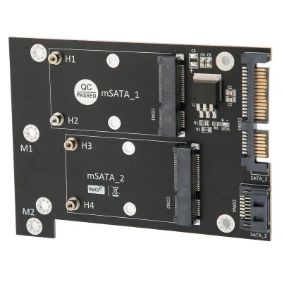 Image de Carte d'adaptateur, adaptateur SATA, lecteur de carte mémoire, lecteur de disque dur, adaptateur MSATA SSD vers SATA, lecteur de carte