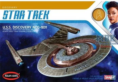 Produktbild von POLAR LIGHTS PLL961 Star Trek U.S.S. Discovery NCC-1031 (Snap-Kit)