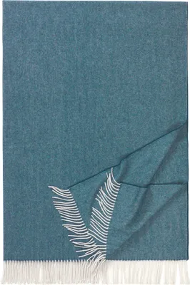 Produktbild von EAGLE PRODUCTS Schurwoll Plaid Boston petrol 130x200