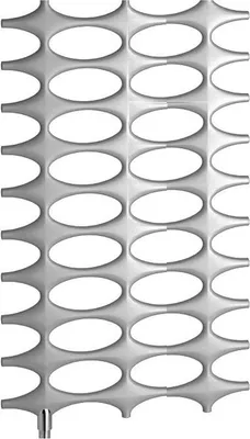 Zdjęcie produktu dla Bateria łazienkowa rurowa Kermi Ideos-V 1508X758MM 772W SILVER IDV101500