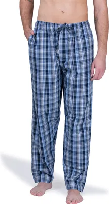 Produktbild von Moonline - Herren Webhose Freizeithose Loungewear aus 100% Baumwolle ; Hellblau , 58/60
