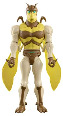 Produktbild von Masters of the Universe Origins 200X Buzz-Off aus der Cartoon-Kollektion, ca. 14 cm große Actionfigur, MOTU-Spielzeug, 6 Jahr(e), Mehrfarbig, Kunststoff