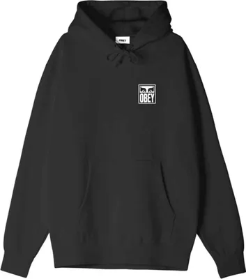 Zdjęcie produktu dla Bluza z kapturem Obey Clothing 112843126-BLK dla Męskie