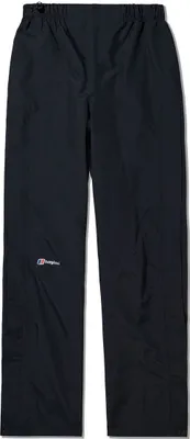 Schwarze Hardshellhose für Damen von Berghaus; Modell "Hillwalker Ovrtrs"; mit elastischem Bund.