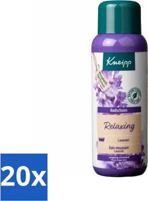 Produktbild von Kneipp - Badeschaum - Lavendel - Blumiger Duft - 400 ml - Vorteilspack - 20 Stücke