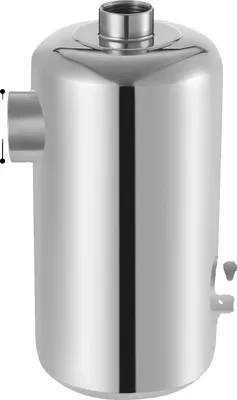 Imagen del producto de Intercambiador de calor, acero inoxidable, alta eficiencia, gris claro