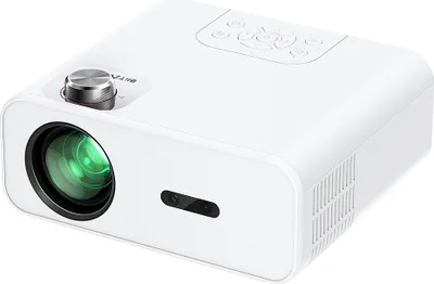 Obrázek produktu pro LED projektor s automatickým zaostřováním 1080P, 9000 lumenů, 6D korekce lichoběžníkového zkreslení Podporuje boční projekci Bluetooth projektoru