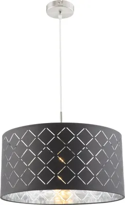 Immagine prodotto di Globo Lighting|Lampada a sospensione in metallo nichel opaco, 1x E27