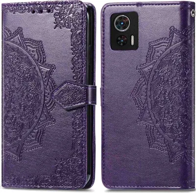 Produktbild von imoshion Mandala Klapphülle Motorola Edge 30 Neo - Violett