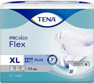Image de Tena Proskin Flex Plus XL - 3 paquets de 30 protections