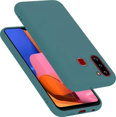 Image de Cadorabo Housse pour Samsung Galaxy A21 Housse en vert Housse pour portable Case Cover TPU Etui