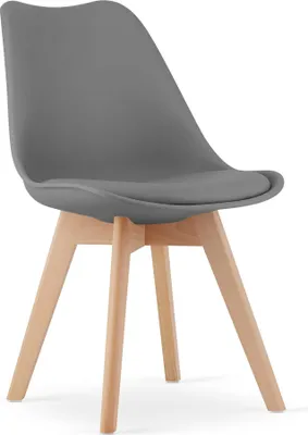 Productafbeelding van Stoel - Leobert - Mark - Grafiet - 49 x 43 x 82 cm
