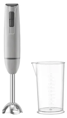 Obrázek produktu pro Tognana Iridea, tyčový mixér s odměrným kelichem o objemu 500 ml, kombinace plastu a nerezové oceli, perleťově šedá barva